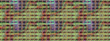 Çizim çiçek deseni duvar kâğıdı olarak kullanılabilir. Kahverengi renkli çiçekler. Raster illüstrasyonu.