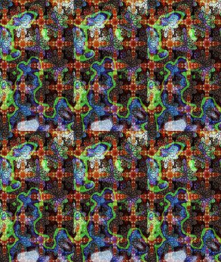 Kahverengi renkli çiçekler. Hediye ambalaj kağıdı, tebrik kartları, posterler ve pankart tasarımı. Raster düz çiçek çizim deseni.