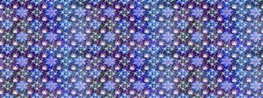 Raster illüstrasyonundaki çiçek desenli çizim. Güzel kumaş deseni. Renkli Bahar Teması eskiz kalıbı. Düz Çiçek Elementleri Tasarımı.