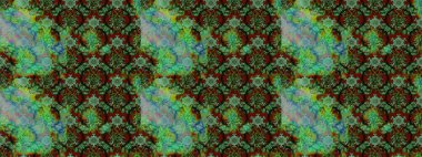 Raster çiçek desenli çiçek deseni, yapraklar, dekoratif elementler, sıçrama, lekeler, el çizimi kontur çizgileri ve Doodle çizim stili, grafik raster çizim çizimi.