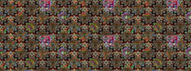 Çiçekli zambakların eskiz geçmişi. Çiçek tasarımı için inanılmaz bir kolaj cenneti tarzı. Parlak çiçekli kolaj çiçekleri gri.