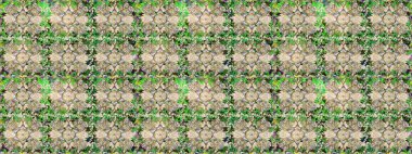 Raster oryantal süs. Altın elementlerle bej renklerde altın desen. Kusursuz altın desen.