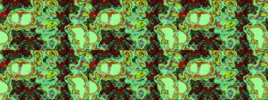 Renkli Yaz Temalı eskiz kalıbı. Raster illüstrasyonundaki çiçek desenli çizim. Düz Çiçek Elementleri Tasarımı. Renkli çiçekler.