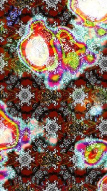 Oldukça eski bir besin torbası deseni, küçük, çiçekler. Tekstil, kumaş, kapaklar, duvar kağıtları, baskı, naylon, koleksiyon defteri, örgü, dekupaj için güzel bir eskiz. Millefleurlar.