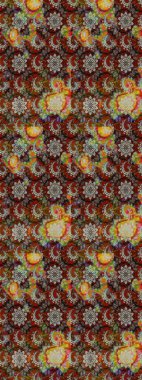 Elle boyanmış suluboya resim çizimleri, çiçekler ve bitkiler. Kahverengi ve gri renkte çiçekler.