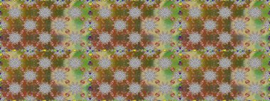 Renkli kahverengi ve gri, pürüzsüz desen. Tekstil ve kapak tasarımı için mükemmel. El çizimi dikişsiz sonbahar çiçekleri deseni. Doodle tarzı. Kahverengi ve gri renkte çiçekler.