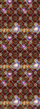 Renkli Bahar Teması eskiz kalıbı. Kahverengi ve gri renkli çiçekler. Düz Çiçek Elementleri Tasarımı. Raster illüstrasyonunda çiçek deseni çizimi.