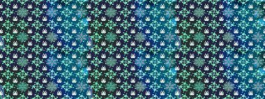 Çiçekli bahar çiçekleri. Moda baskıları için zarif bir şablon. Küçük renkli çiçekler. Küçük çiçekte güzel bir desen. Motley illüstrasyonu.