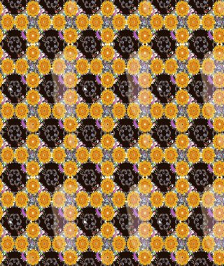 Küçük çiçekte güzel bir çiçek deseni var. Çiçekli çiçek deseni, suluboya. Raster deseni.