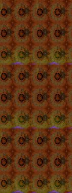 Güzel kumaş deseni. Raster suluboya deseni, narin çiçekler, kahverengi ve gri çiçekler, tebrik kartı şablonu..