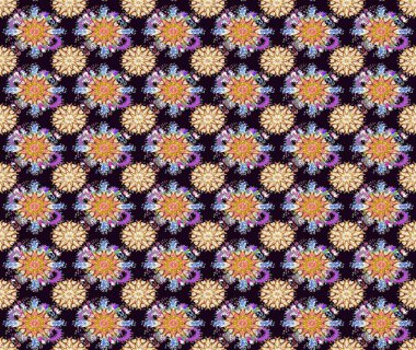 Moda baskıları için zarif bir şablon. Küçük çiçekte güzel bir desen. Küçük renkli çiçekler. Motley illüstrasyonu. Siyah çiçekli bahar çiçekleri.