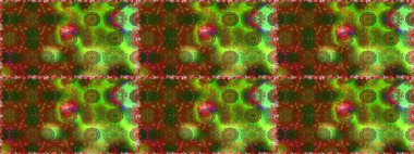 Raster illüstrasyonu. Tomurcukları papatya çiçekleri olan sevimli bir çiçek deseni. Kumaş, tekstil, duvar kağıdı baskısı için. Eski usul. Miles Fleur, süslü püslü bir süs. Kusursuz arkaplan.