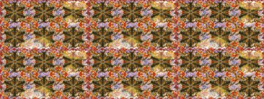 Kahverengi renklerde Raster altın deseni. Soyut duvar kâğıdı, ambalaj dekorasyonu. Altın kar taneleri basit, pürüzsüz desen. Kışın sembolü, Mutlu Noel tatili, Mutlu yıllar 2019.