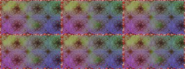 Çiçekli karalama şeklinde Raster çiçek deseni. Kahverengi ve nötr renklerde çiçekler. Yumuşak, bahar çiçekli arka plan.