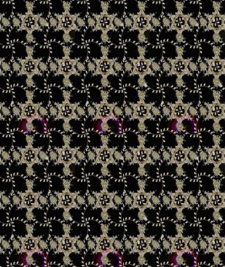 Moda baskısı. Dekorasyon ve tasarım için güzel bir desen. Suluboya çizim kalıbı. Eski model. Çiçeğin suluboya çizimlerinin mükemmel deseni. Raster illüstrasyonu.