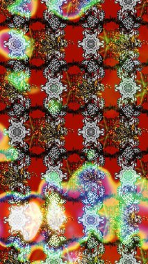 Renkli Bahar Teması eskiz kalıbı. Çiçek deseni. Düz Çiçek Elementleri Tasarımı. Raster illüstrasyonu. Chichi kumaş deseni çiz.