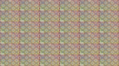 Raster Hip kumaş deseni. Kusursuz Vintage Çiçek Deseni.