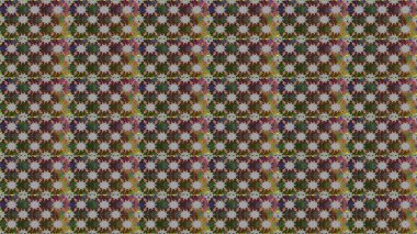 Çiçekli karalama şeklinde Raster çiçek deseni. Yumuşak, yaz çiçekli arka plan. Kahverengi ve gri renkte çiçekler.