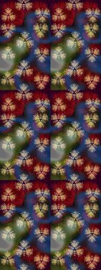 Hediye ambalaj kağıdı, tebrik kartları, posterler ve pankart tasarımı. Kahverengi ve kırmızı renkte çiçekler. Raster düz çiçek çizim deseni.