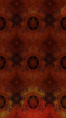 Sevimli küçük çiçek desenle. Raster resim. Çiçek desenli çiçek ve yaprakları ile.