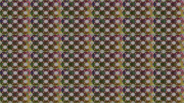 Çiçekli karalama şeklinde Raster çiçek deseni. Yumuşak, yaz çiçekli arka plan. Kahverengi ve gri renkte çiçekler.