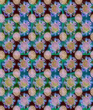 Tarafsız çiçekli eskiz deseni, suluboya çiçek deseni, sevimli çiçek, duvar kağıdı, kart veya kumaş için fayanslı. Raster - stok.