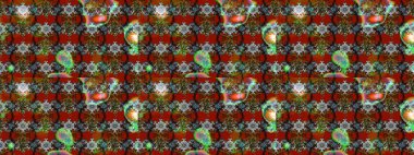 Kahverengi ve kırmızı renkte çiçekli çiçek deseni. Suluboya tarzında kahverengi ve kırmızı renkte çiçekler.