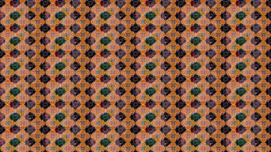 Raster deseni. Organik elementler. Botanik çizim kalıbı. Suluboya etkisi.