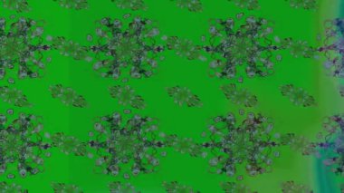 Renkli unsurlarla hareketli arka plan görüntüleri. Çiçekler. Eski model. Bayrak tarzı. Video kaydı. Şablon. Döngü. Kusursuz.. 