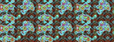 Çiçek deseni. Şatafatlı bahar bahçesi dokusu. Flower eskiz arka planı. Raster illüstrasyonu.