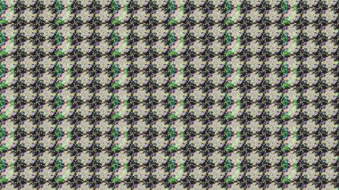 Raster illüstrasyonu. Çiçekli karalama şeklinde Raster çiçek deseni. Gri renkte bahar çiçekleri..