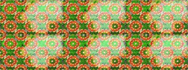 Yeşil renklerdeki altın element. Lüks, kraliyet ve Viktorya dönemi konsepti. Yeşilden çok altın rengi klasik barok çiçekli desenler. Süslü raster dekorasyonu.