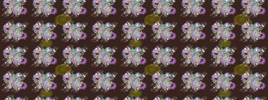 Büyük bir çiçek boyası seti. Raster şirin suluboya çiçek desenleri çiziyor. Kartlar, davetiyeler, tarih kartları ve daha fazlası için kullanılabilir.