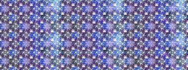 Raster suluboya çiçek deseni, narin çiçekler, mavi çiçekler, tebrik kartı şablonu. Raster Güzel kumaş deseni.