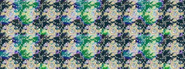 Tatil havası. Nazik romantik baskı. Bahar mevsimi. Raster güzel bir çiçek deseni çiziyor..