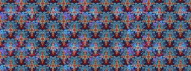 Tony 'nin kumaş kalıbını çiz. Küçük çiçekteki sevimli çiçek deseni. Modaya uygun kumaş deseni. Raster illüstrasyonu.