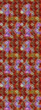 Raster Şirin kumaş deseni. Düz Çiçek Elementleri Tasarımı. Renkli Bahar Teması eskiz kalıbı. Eskiz klasiği.