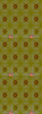 Kahverengi ve nötr renklerde çiçekler. Tropik çiçek desenleri. Raster illüstrasyonu.