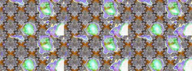 Eski usul küçük çiçekli şirin bir eskiz deseni. Raster illüstrasyonu. Moda arka planında parlak buketler. Kumaş, duvar kâğıdı ve kağıda yazdırmak için gelişen arkaplan.