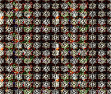 Raster Hip kumaş deseni. Eskiz Vintage Çiçek Deseni.