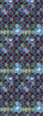 Kızılderili desenli desenli desenli şal deseni. Raster Henna dövme stili. Tekstil, tebrik kartı, boyama kitabı, telefon kılıfı baskısı için kullanılabilir. Etnik Mandala süsü.