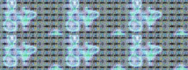 Sevimli çiçek raster deseni. Mavi renkli çiçekler. Renkli Bahar Teması eskiz kalıbı. Düz Çiçek Elementleri Tasarımı.