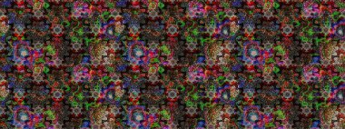 Tekstil, duvar kâğıdı, kapaklar, yüzey, baskı, hediye paketi, hatıra defteri, dekupaj. Küçük yabani çiçeklerdeki halk modelini çiz. Özgürlük stili Millefleur 'lar. Taşralı şıklığı.