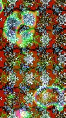 Küçük çiçekteki sevimli çiçek deseni. Renkli çiçekler.