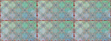 Çiçekli zambaklar kusursuz bir arka plan. Parlak çiçekli kolaj çiçekleri tarafsız ve gri. Çiçek tasarımı için inanılmaz kolaj cennet tarzı..