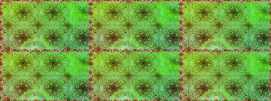 Raster illüstrasyonu. Yumuşak, yeşil ve kahverengi renklerde bahar çiçekleri. Yaprak ve çiçeklerin suluboya resmi, yeşil ve kahverengi renklerde kusursuz desen.