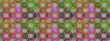 Etnik Mandala süsleme. Hint çiçek desenli madalyon desen. Kullanılabilir Tekstil, tebrik kartı, boyama kitabı, telefon durumda yazdırma için. Raster kına dövme stil.