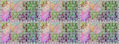 Arkaplan dokusu, duvar kâğıdı, çiçek teması tarafsız renklerde. Soyut etnik raster kusursuz desen. Kabile sanatı boho baskısı, klasik çiçek arkaplanı.