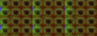 Raster illüstrasyonu. Suluboya stilinde renklerde. Küçük çiçekli bahar deseni çiz.