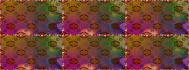 Renkli Bahar Temalı Kusursuz Arkaplan. Düz Çiçek Elementleri Tasarımı. Kahverengi renkli çiçekler. Çiçeksiz desenli arka plan, yaz çiçekleri..